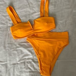 Aerie High Waisted Cheeky Bikini